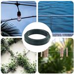 vidaXL Hek binddraad Groen 80 m PVC