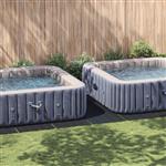 vidaXL Zwembad Grondzeil Zwart 999 x 500 x 0,1 cm Niet-geweven Stof