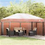 vidaXL Gazebo Dekking Vervanging Doorzichtig 400 x 300 x 32 cm PVC