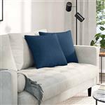 vidaXL Sofa Kussens 2 pcs Blauw 45 x 45 cm Stof