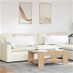 vidaXL Sofa Kussens 2 pcs Wit 120 x 40 cm Stof
