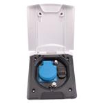 Inbouwstekkerdoos Design 2014 230V/12V/Sat Wit 210