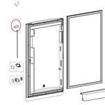Dometic RM8550 Deurvergendeling Links Scharnier