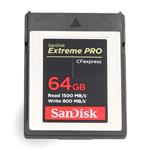 SanDisk CF Express Extreme Pro 64GB 1500 / 800MB/s type B