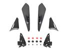 Porsche Cayenne Coupe Turbo GT Style carbon dak spoiler end plates