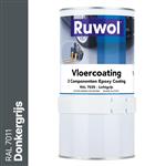 Ruwol 2K Epoxy Vloercoating Donkergrijs (RAL 7011) 1 kg