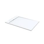 Douchebak Best Design Decent 160x100x4.5 cm Solid Surface Mat Wit