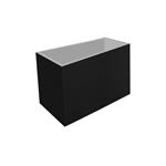 Onderkast Best Design Beauty Greeploos 80 cm Mat Zwart