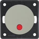 5 stuks Berker Aan/Uitschakelaar Flow/Pure met Lampje Inbouw Chroom Mat 12V