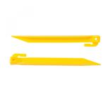 100 stuks Campking Tentharing ABS 30cm