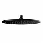 AQS Hoofddouche Luxe Rond 30x30 cm Mat Zwart