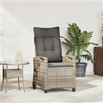 vidaXL Recliner Tuinstoelen 56 x 60 x 112 cm staal