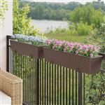 vidaXL Reling Metaal