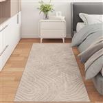 vidaXL Vloerkleden Rechthoekig PALMERAS Beige 80 x 150 cm Polyester