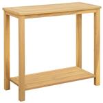 vidaXL Tuin Console Tafel met opslag Licht acacia 80 x 35 x 75 cm