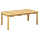 vidaXL Salontafel Licht acacia 110 x 60 x 45 cm Massief Acaciahout