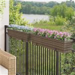 vidaXL Reling Metaal