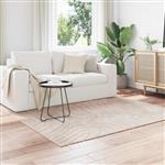 vidaXL Vloerkleden Vierkant PALMERAS Beige 200 x 200 cm Polyester