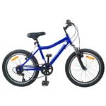 vidaXL Kinderfiets 24 Inch 6-Speed voor 8-12 jaar oud Donkerblauw