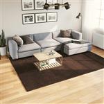 vidaXL Vloerkleden Rechthoekig HUARTE Bruin 280 x 200 cm Polyester