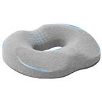 vidaXL Zitkussen Éénkleurig Lichtgrijs 42 x 36,5 x 8 cm Traagschuim