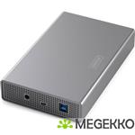 Digitus DA-71106-1 behuizing voor opslagstations HDD-behuizing Aluminium 2.5/3.5