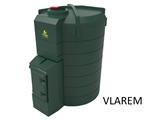Dieseltank Carbery Vlarem premium 10.000 ltr verticaal