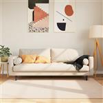 vidaXL Vloerkleedloper MARSA Crème 170 x 120 cm Polyester en PVC
