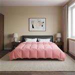 vidaXL Vol jaar dekbed Gekwilt Roze 220 x 240 cm Microfiber