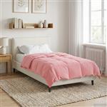vidaXL Vol jaar dekbed Gekwilt Roze 155 x 220 cm Microfiber