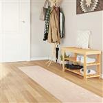 vidaXL Tapijtloper MARSA Crème 50 x 250 cm Polyester en PVC