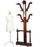 Engelse Victoriaans staande  kapstok 