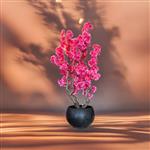 Kunst Bloesemboom - Kunstboom - fel roze - 90cm - Voor binnen - 'Nieuwe' Fluffy **