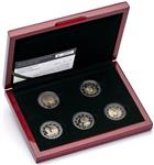 Luxemburg Proofset 2022 - 2023 Met Slowaaks Muntteken (5 Munten)