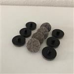 Quickclick viltglijders voor holle poot 20 mm