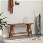 vidaXL Bank Naturel 92 x 23,5 x 45,5 cm Massief mahoniehout