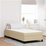 vidaXL Bedmatras met matras Saliegroen 80 x 200 cm Stof