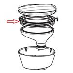 Dometic CT3000/ 4110 Kit Keramische Afdekking