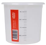 Inzetcups bedrukte binnenpotjes met maatverdeling 150 stuks