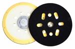 Hamach Schuurpad 150 mm zacht 6 + 1 gaten voor schuurmachine met 5/16 as aansluiting voor o.a. EH55 