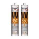 Polyfilla PRO W350 2K epoxy-vrije 30 minuten 1cm Sneldrogende houtreparatiepasta per 600 ml set (opv