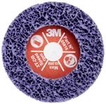 3M 05816 Clean & Strip XT Purple schijven met fiber onderlaag 115 x 22mm per stuk IE43-3M*05816