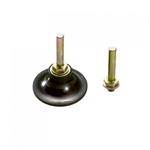 SIA Blue line Siafix klittenband Back-up pad 75mm set met 2 stiften 6mm