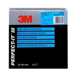 3M 50388 wafelpad 150mm Perfect-it III Ultrafine SE blauw 2 stuks 3M-50388