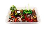 Sensory Play Tray - boerderij - speelrijst