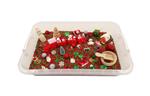 Sensory Play Tray - Kerstmis - speelrijst