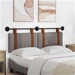 vidaXL Hangend hoofdbord Taupe Antiek PU