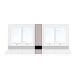 Thule Panorama Voorwand 1mtr