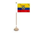 Tafelvlag Ecuador 10x15 cm