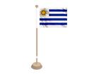 Tafelvlag Uruguay 10x15 cm
